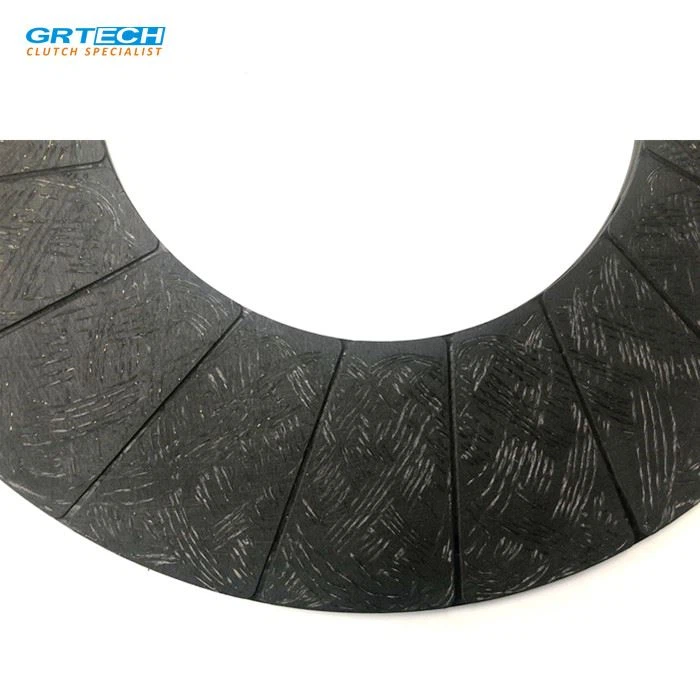 Africa Market Friction Material Black Clutch Facing F21